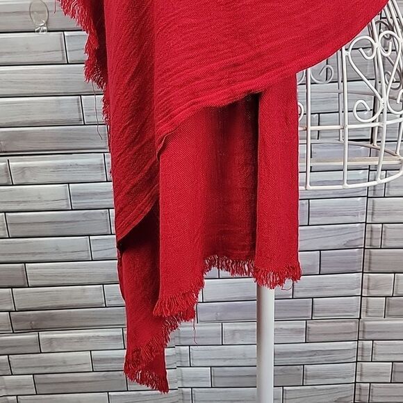 Apt 9 apple red rayon scarf or wrap One Size - Picture 3 of 10